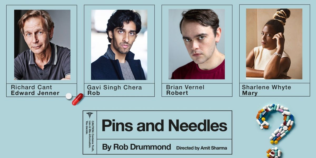 Full Cast Set For The World Premiere of  Rob Drummond's  PIN AND NEEDLES at The Kiln Theatre