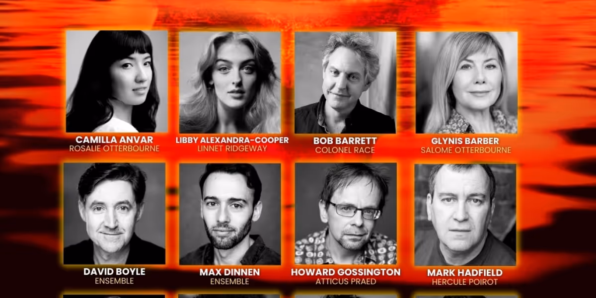 Full Cast Set For UK and Ireland Tour of DEATH ON THE NILE