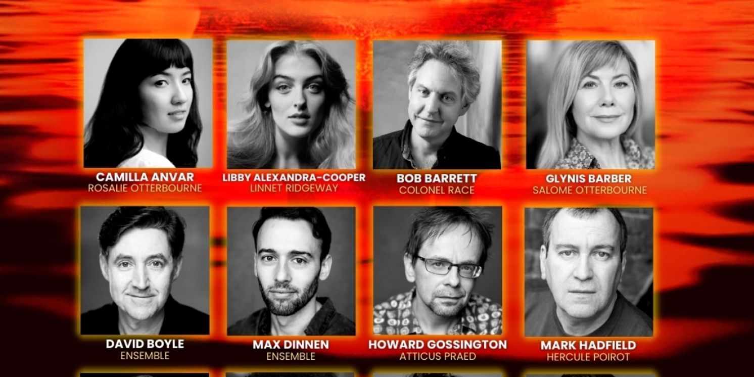 Full Cast Set For UK and Ireland Tour of DEATH ON THE NILE  Image
