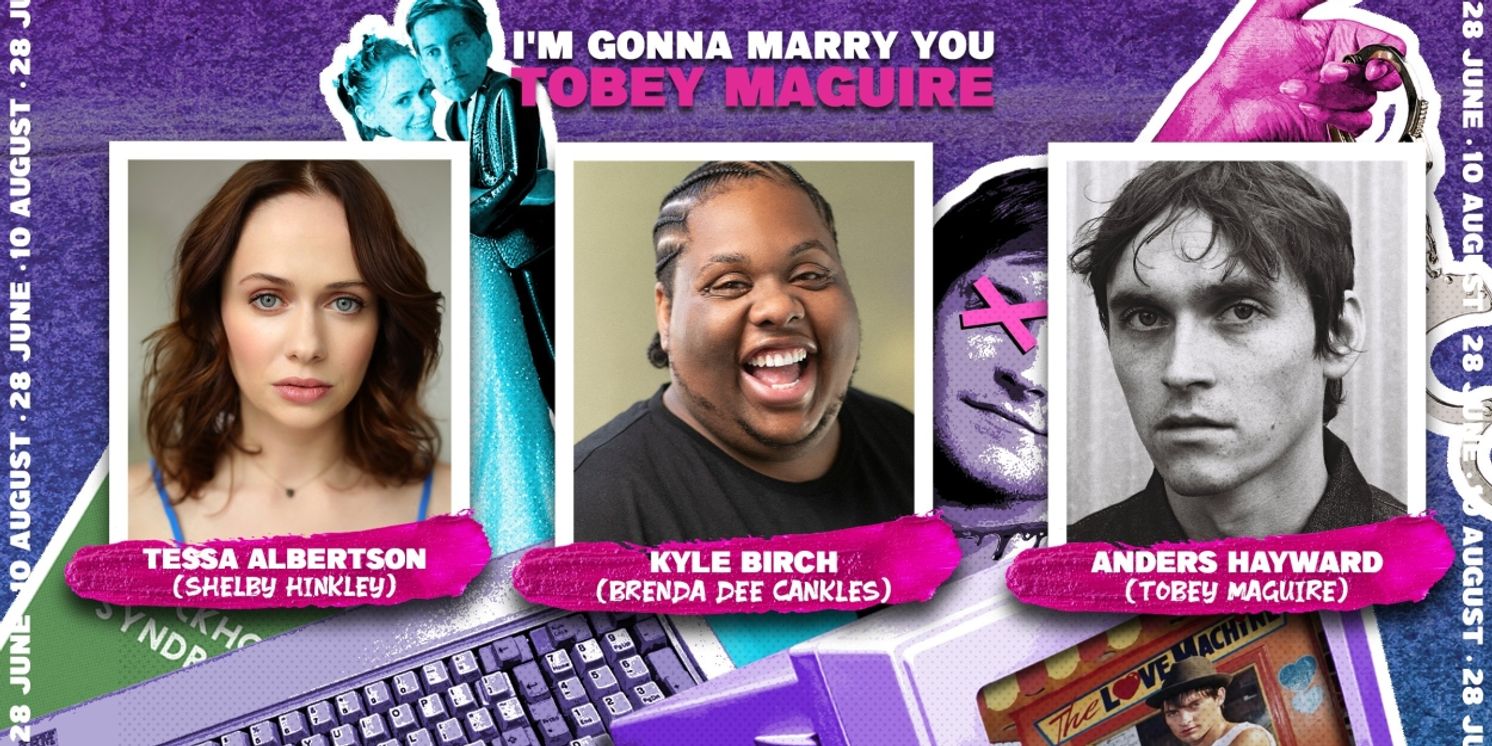 Full Cast Set For the UK Premiere of I'M GONNA MARRY YOU TOBEY MAGUIRE  Image