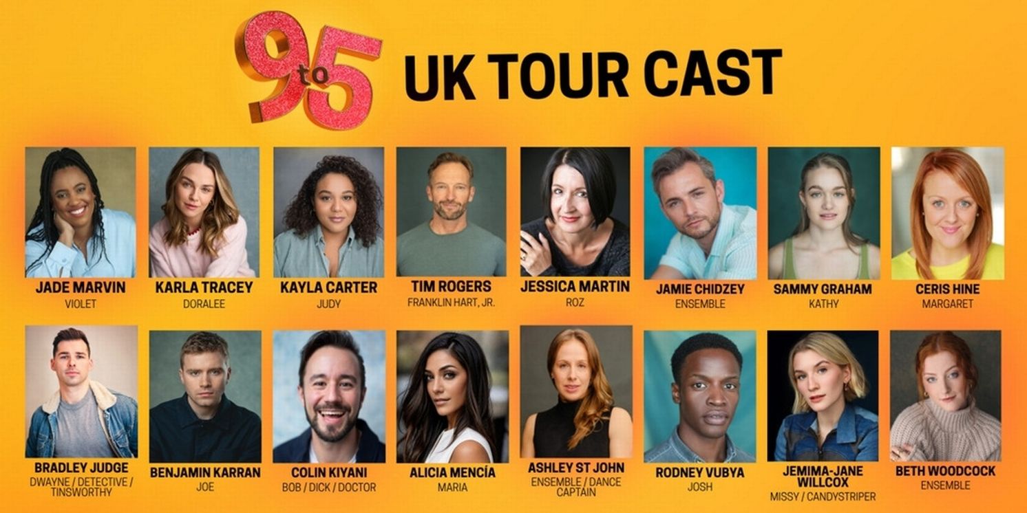 Full Cast Set for 9 TO 5 THE MUSICAL UK Tour  Image