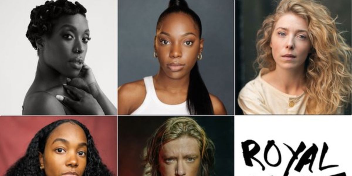 Full Cast Set for BLOOD OF MY BLOOD  at Royal Court Theatre