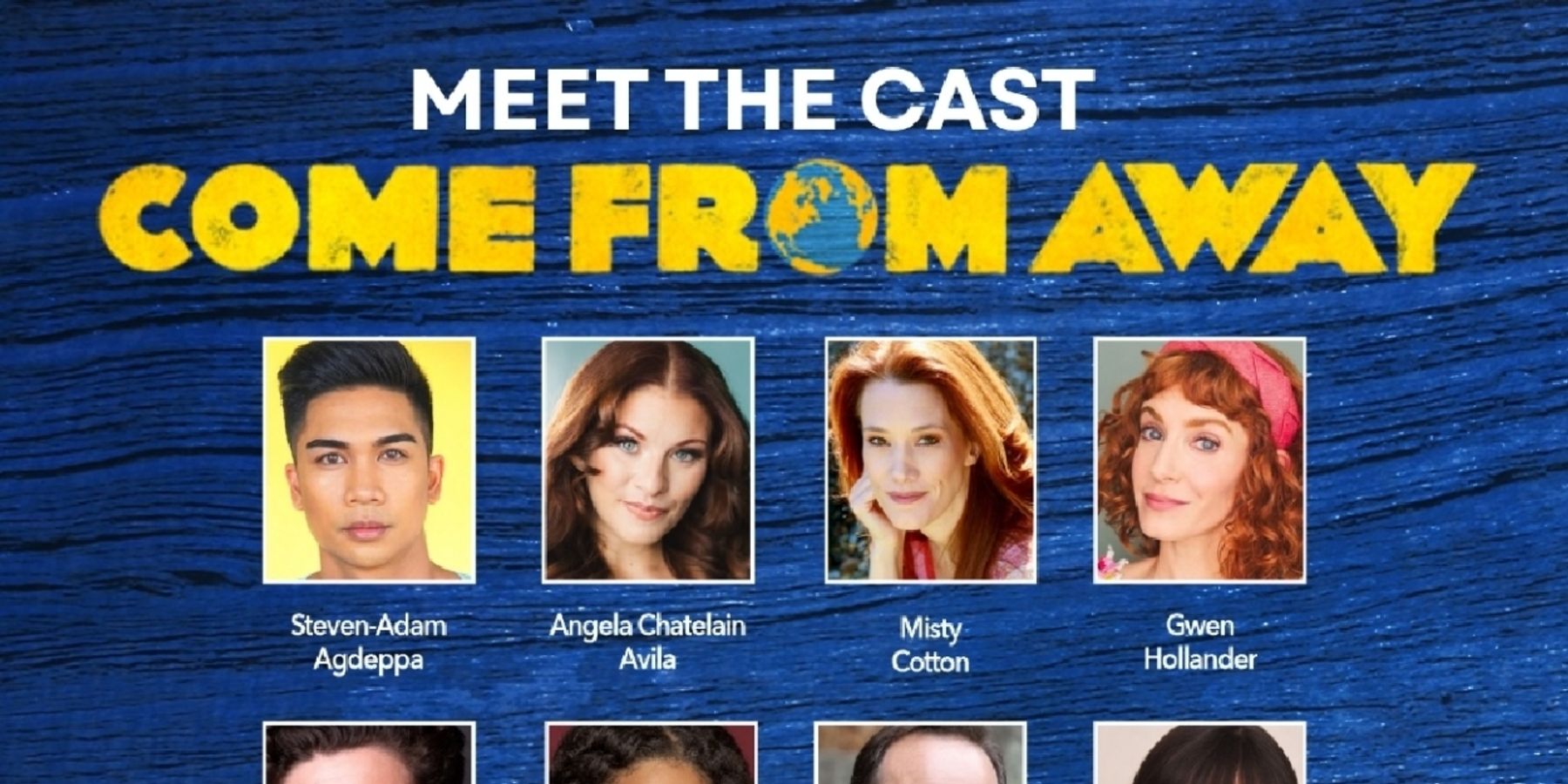 Full Cast Set for COME FROM AWAY at La Mirada Theatre