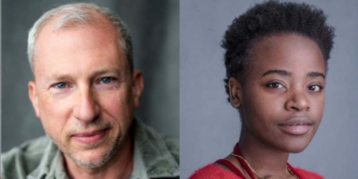 Full Cast Set for COW I DEER at Royal Court Theatre