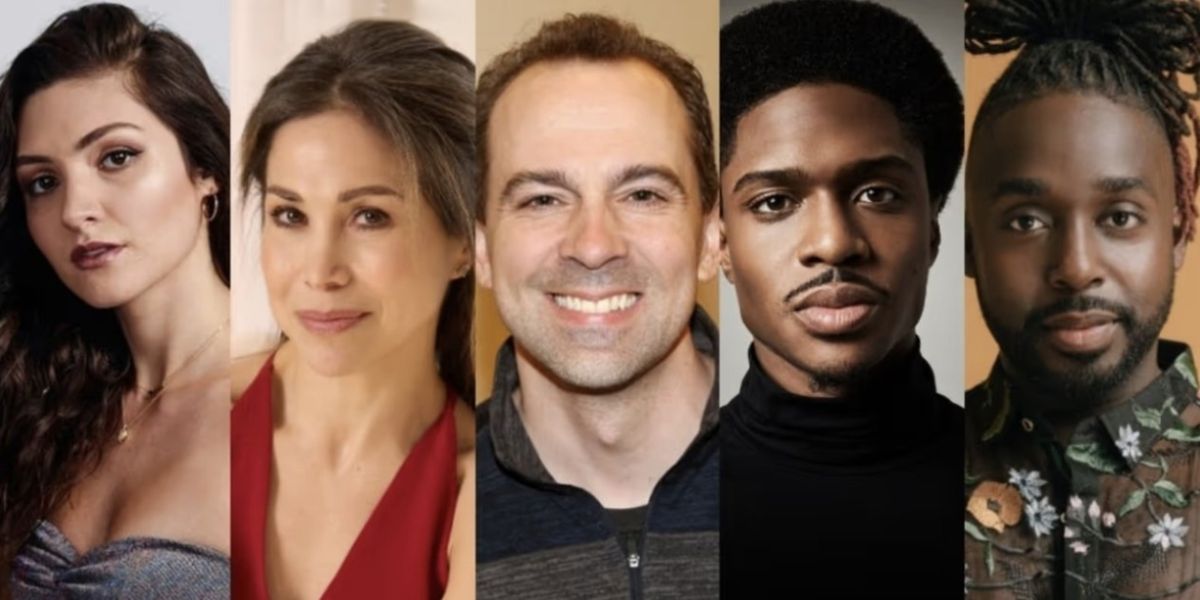 Full Cast Set for GUYS AND DOLLS at Ogunquit Playhouse