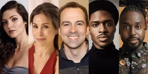 Full Cast Set for GUYS AND DOLLS at Ogunquit Playhouse
