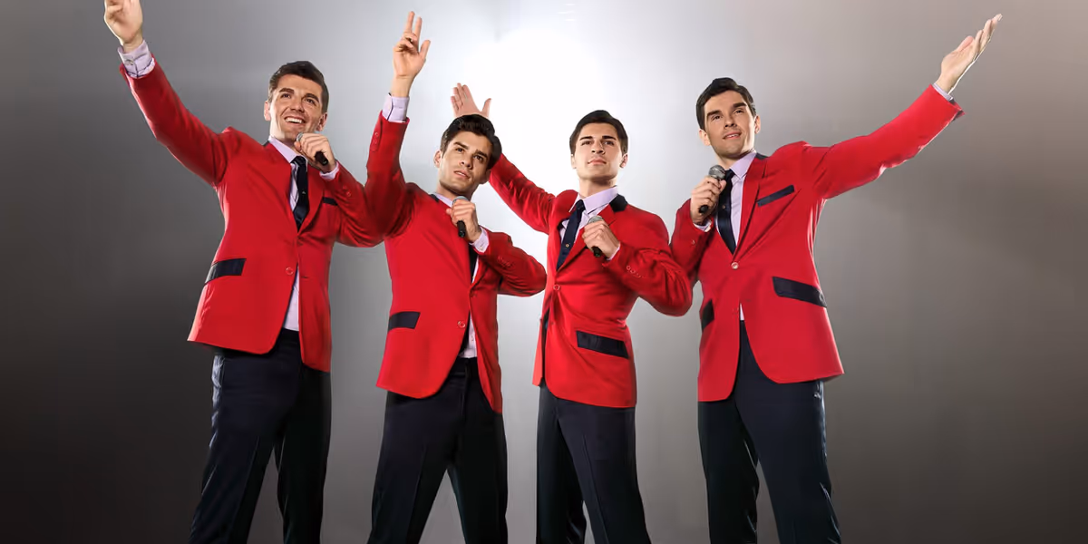 Full Cast Set for JERSEY BOYS 20th Anniversary North American Tour
