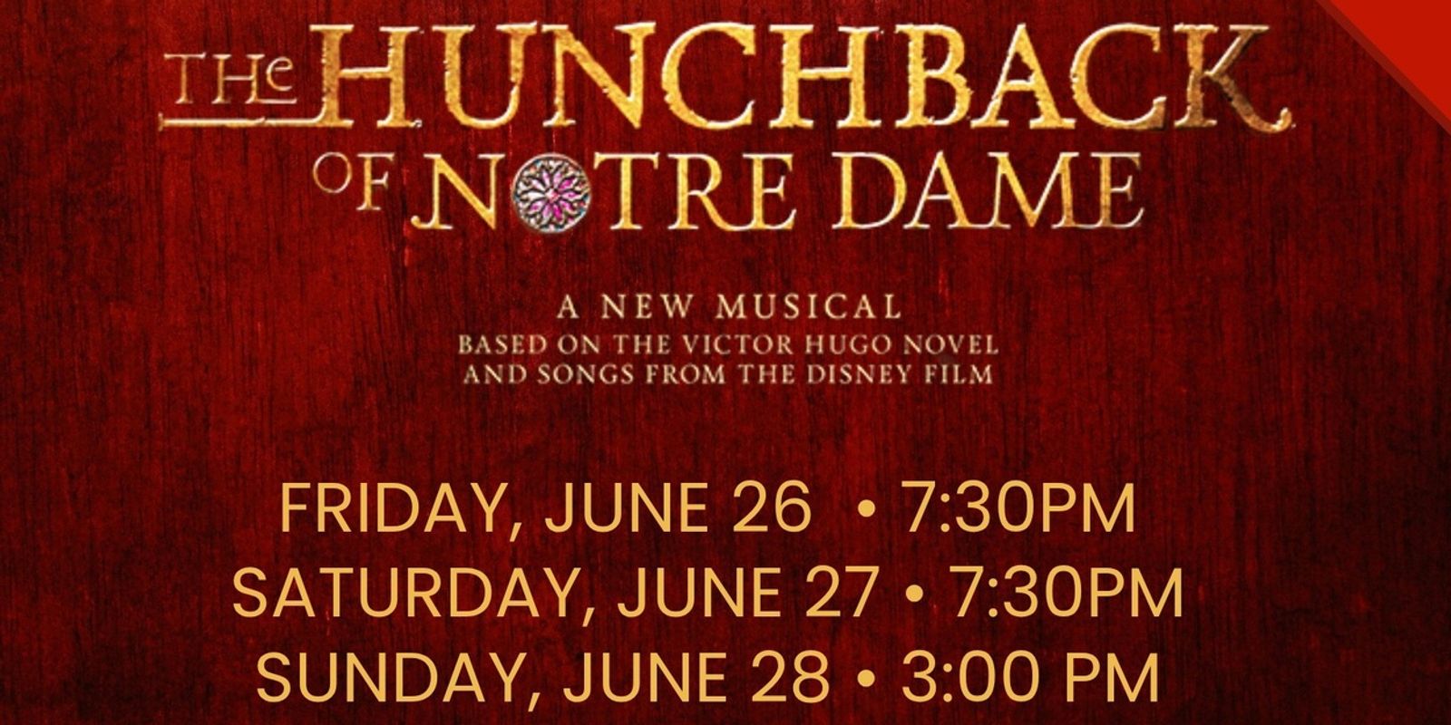 Victor Rabinowitz Full Cast Set for THE HUNCHBACK OF NOTRE DAME at Ramsey Theatre Company ...