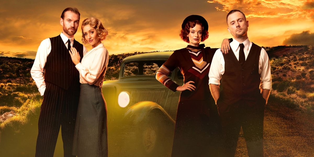 Full Cast Set for the UK Tour of BONNIE & CLYDE THE MUSICAL