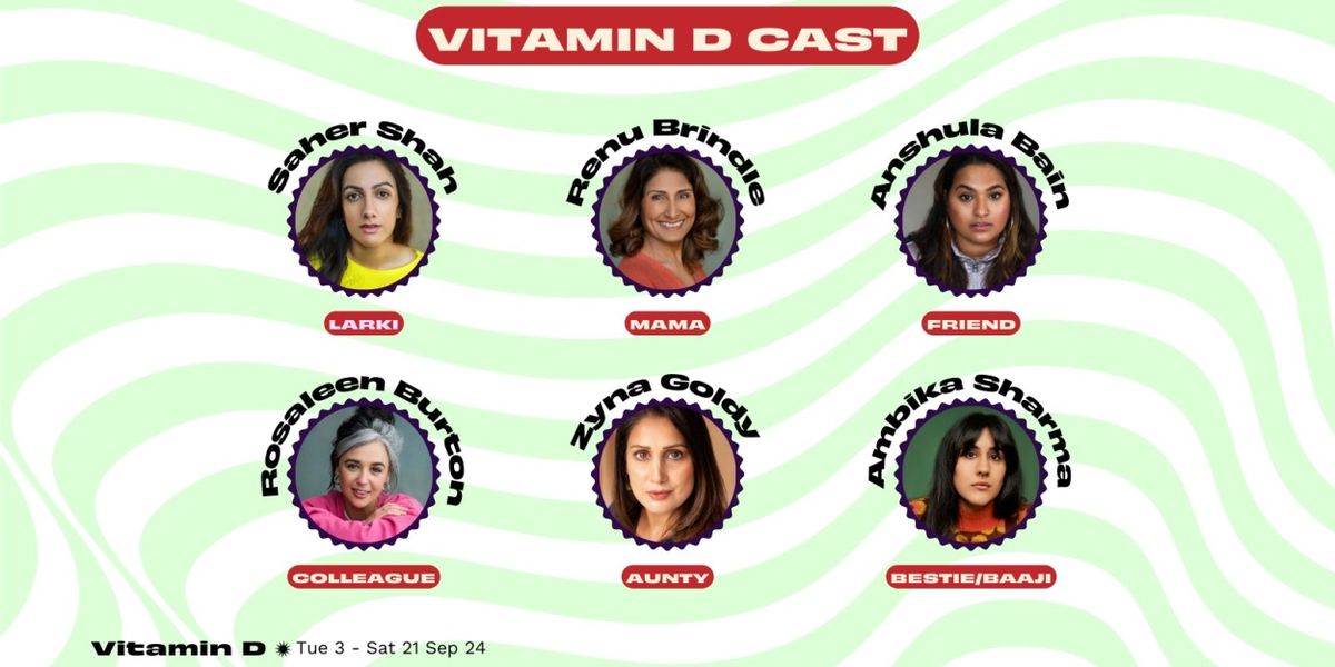 Full Cast and Creative Team Set for VITAMIN D at Soho Theatre