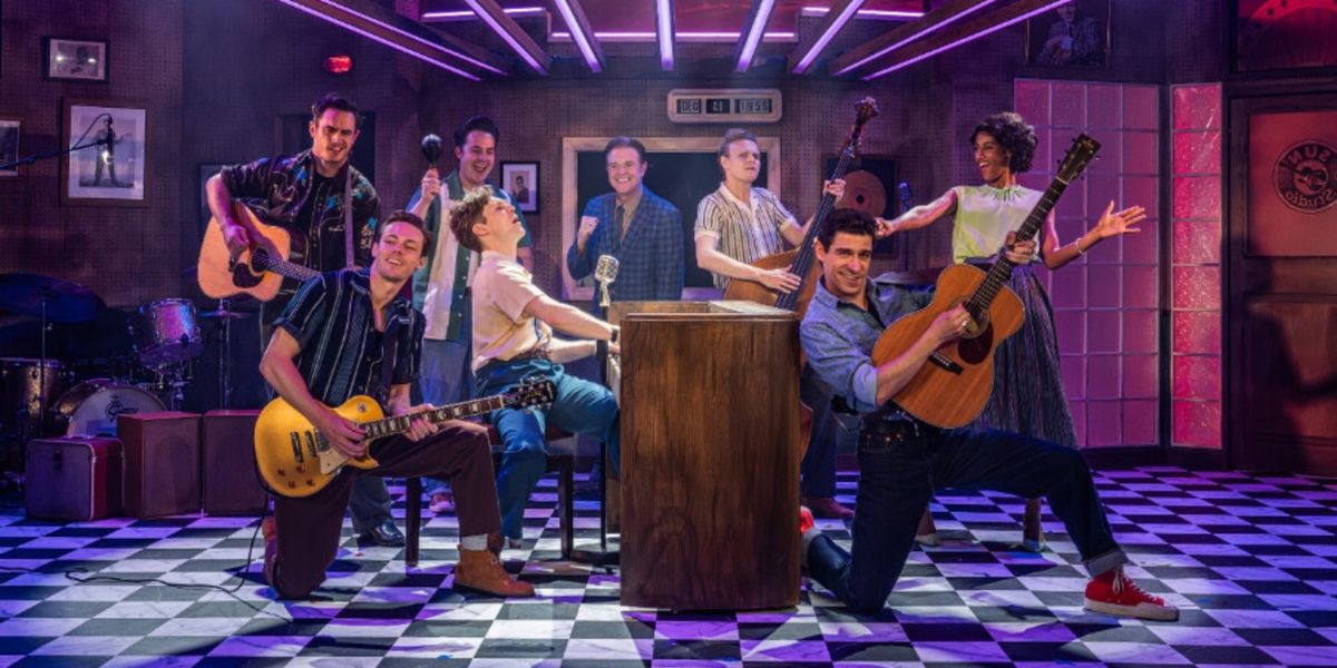 Full Cast Set for MILLION DOLLAR QUARTET London Transfer