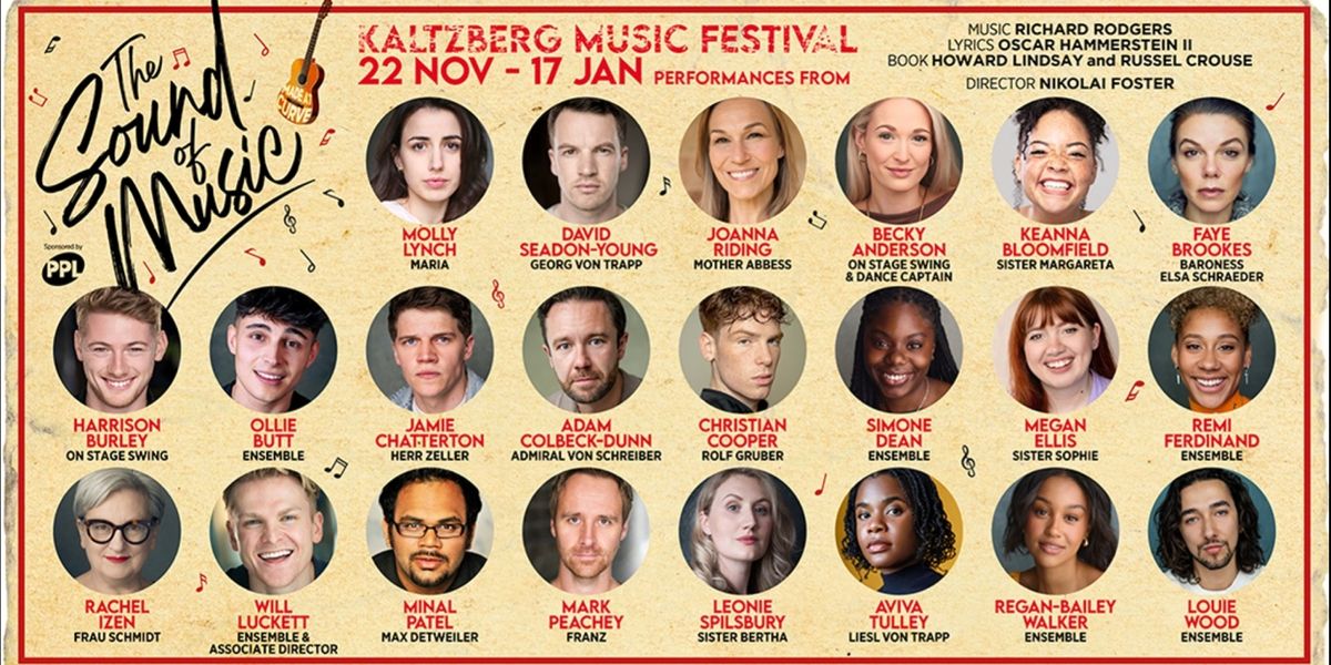 Full Company of THE SOUND OF MUSIC Announced by Curve