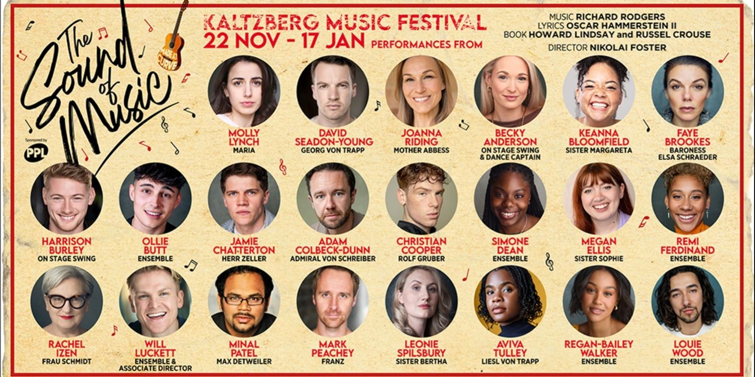 Full Company of THE SOUND OF MUSIC Announced by Curve  Image