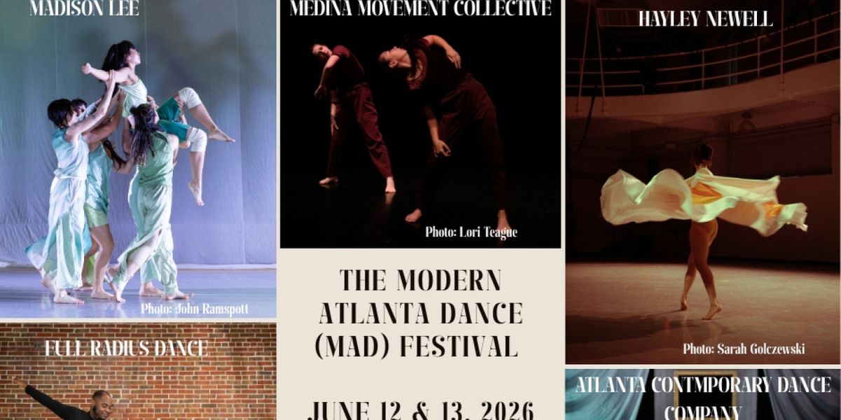 Full Radius Dance to Present MAD FESTIVAL at Emory University