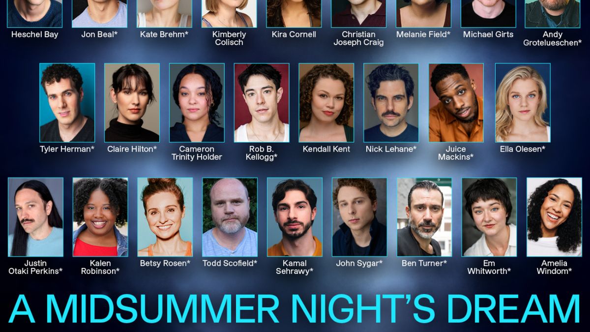 Simon Godwin's A MIDSUMMER NIGHT'S DREAM Cast Set at Shakespeare Theatre Company
