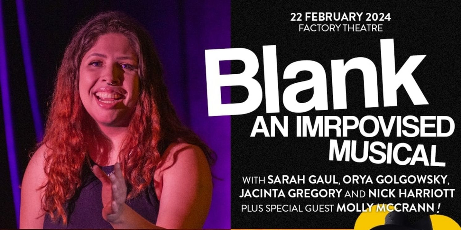 Fully Improvised Musical BLANK Coming To Marrickville For Mardi Gras  Image