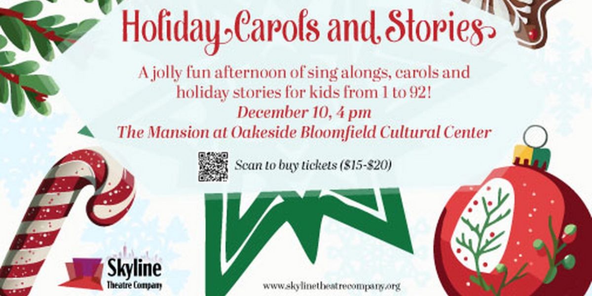 Fun And Musical Afternoon Of Sing Alongs, Carols And Holiday Stories For The Whole Family at Bloomfield's Mansion