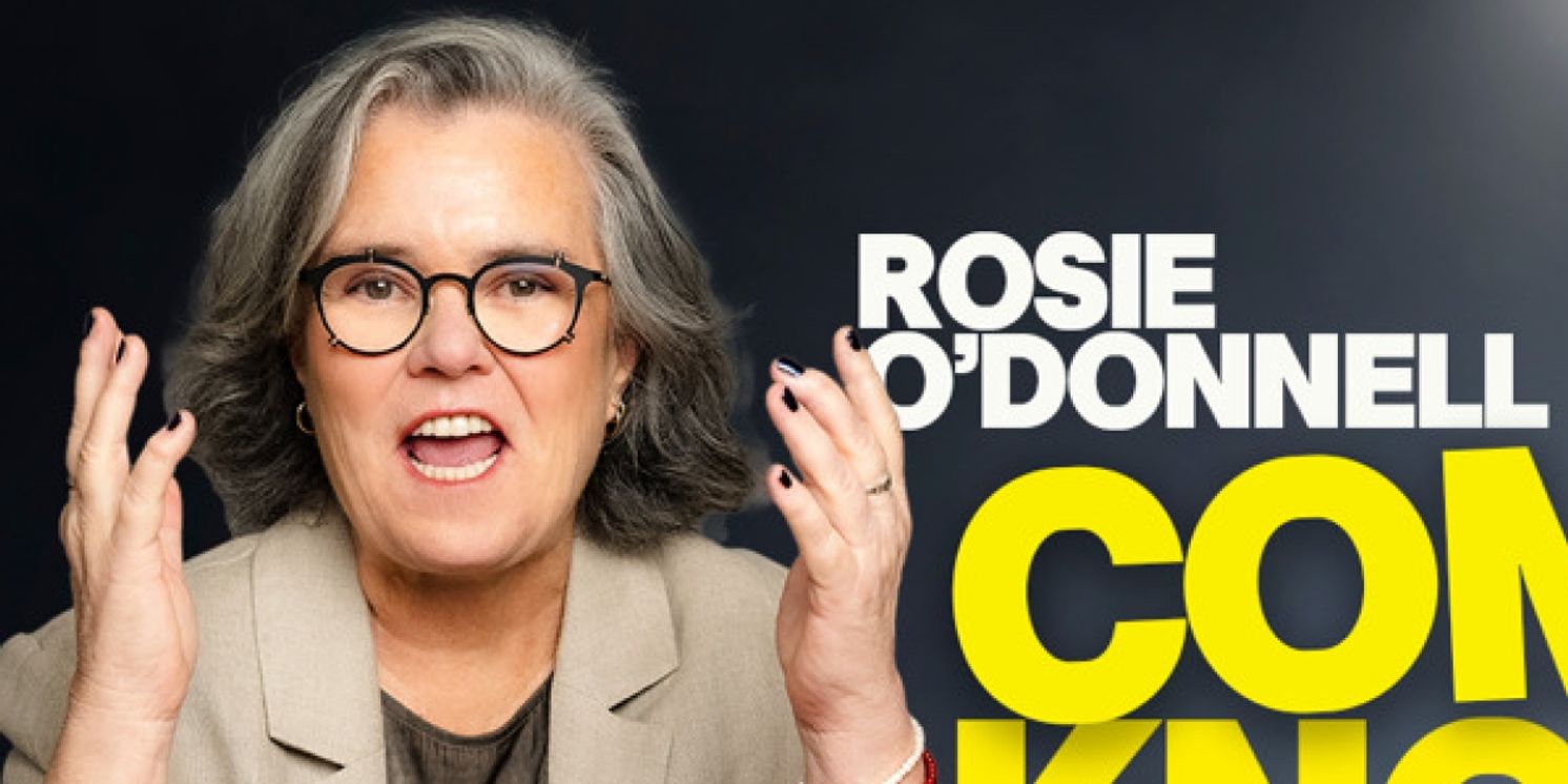 Rosie O’Donnell to Make Australian Debut with COMMON KNOWLEDGE at The Sydney Opera House  Image