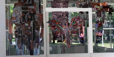 GENTLE GIANTS Art Installation by Raphaele Cohen-Bacry to Open at Glendale Gas Station Photo