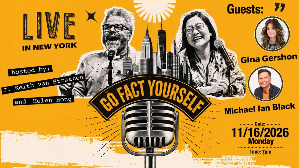 GO FACT YOURSELF Live at JCC Manhattan with Gina Gershon