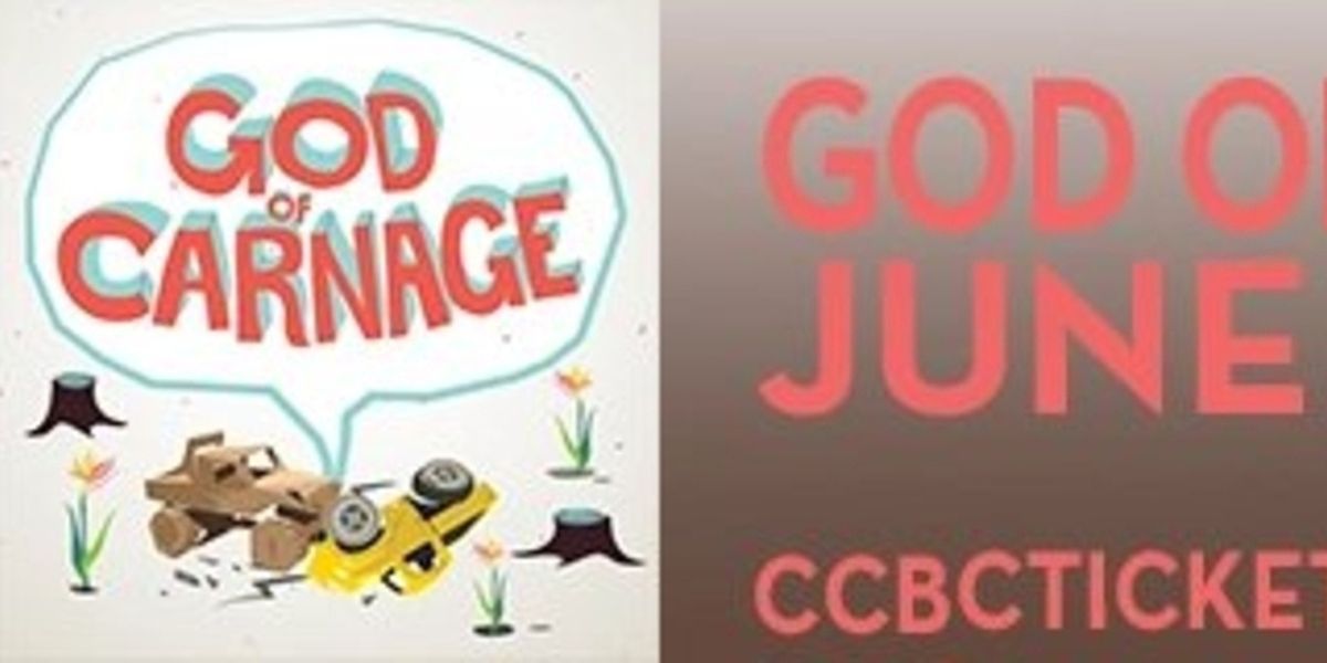 GOD OF CARNAGE to Open at Cockpit in Court Summer Theatre at CCBC Essex