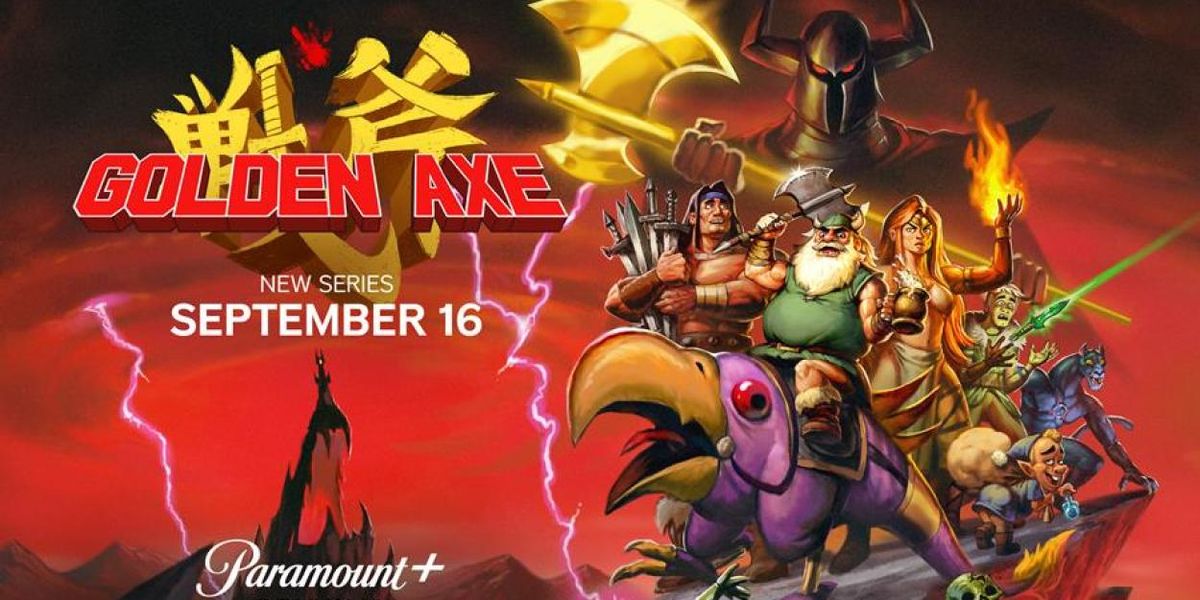 GOLDEN AXE Animated Series to Premiere Exclusively on Paramount+