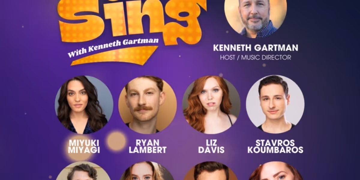 GOTTA SING WITH KENNETH GARTMAN Comes to The Green Room 42 Next Month