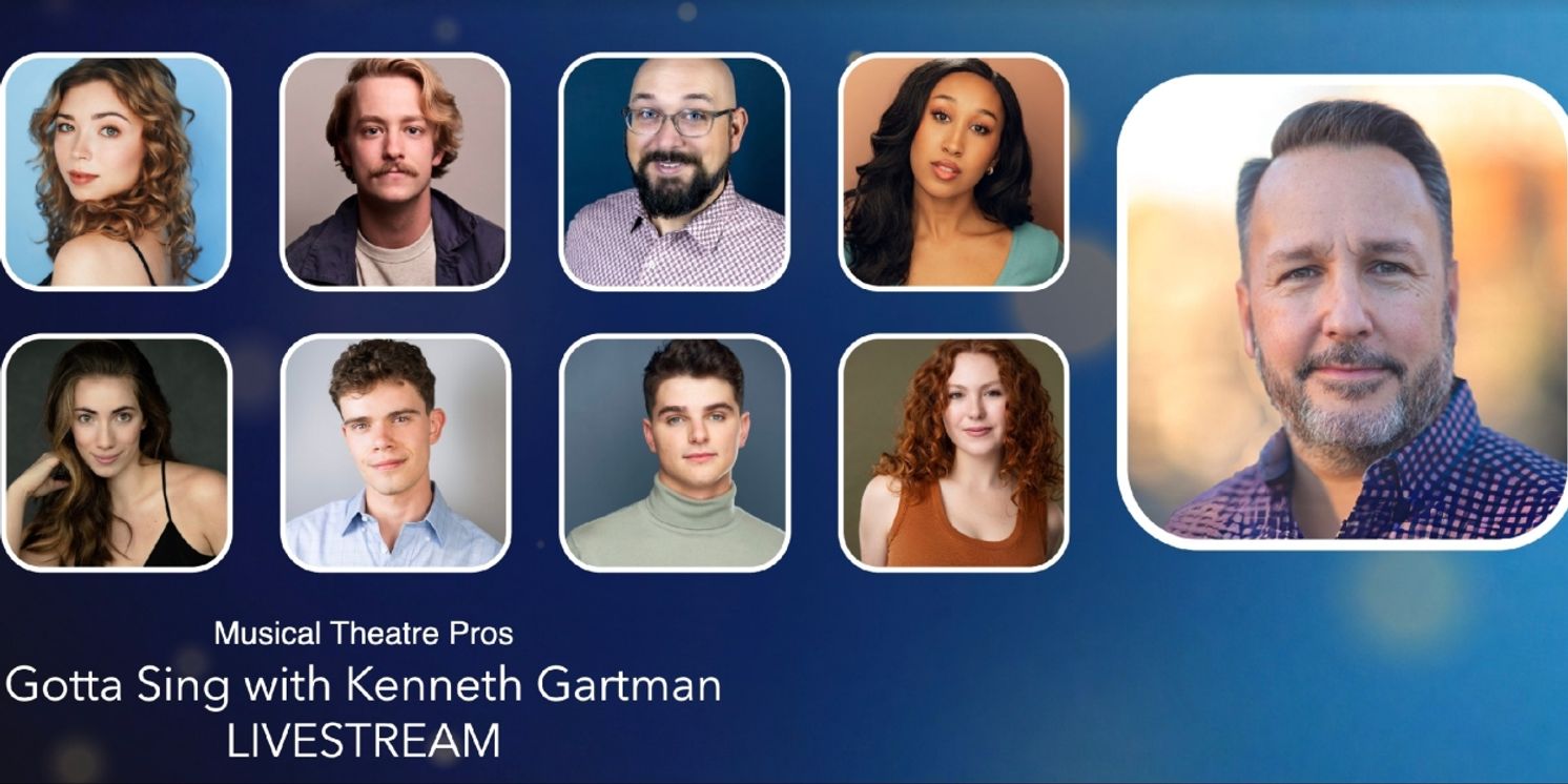 GOTTA SING With Kenneth Gartman Comes To?The Green Room 42 This Month  Image