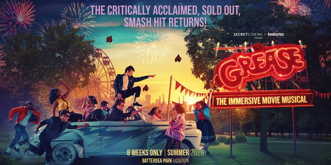 GREASE: THE IMMERSIVE MOVIE MUSICAL Will Return to Battersea Park This Summer Photos