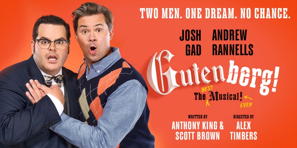 GUTENBERG! THE MUSICAL! Will Offer Pick-Your-Price Options For First 50 People at Box Office Opening