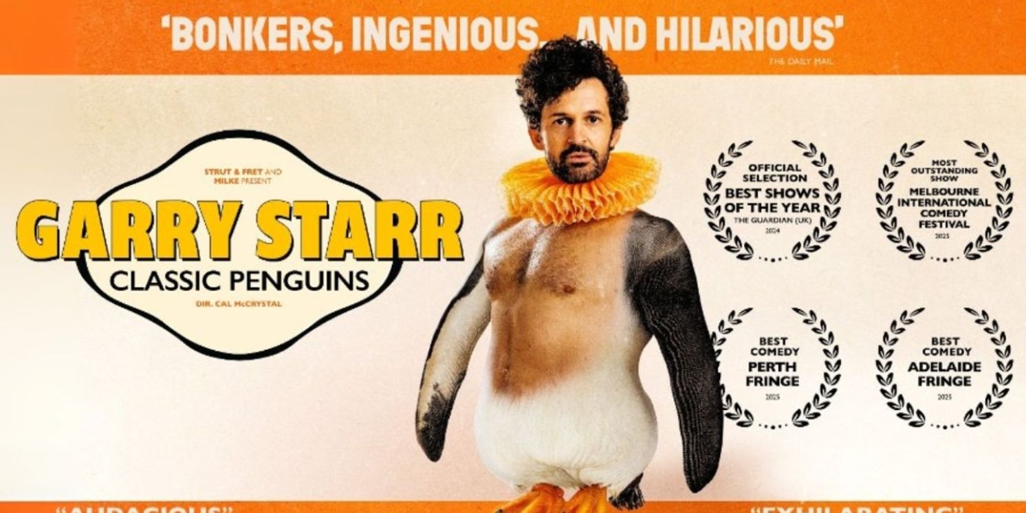 Garry Starr's Award-Winning CLASSIC PENGUINS Comes to The Grand Electric This September  Image