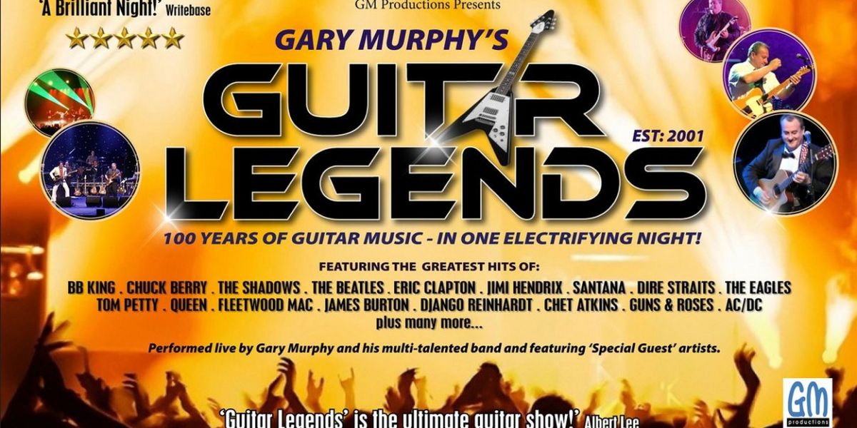 Gary Murphy Celebrates The Guitar Greats At Waterside Arts In Sale