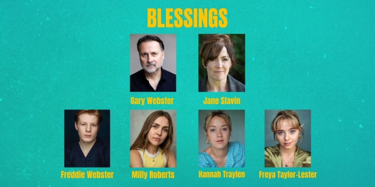 Gary Webster and Son Freddie Webster Join BLESSINGS at Riverside Studios