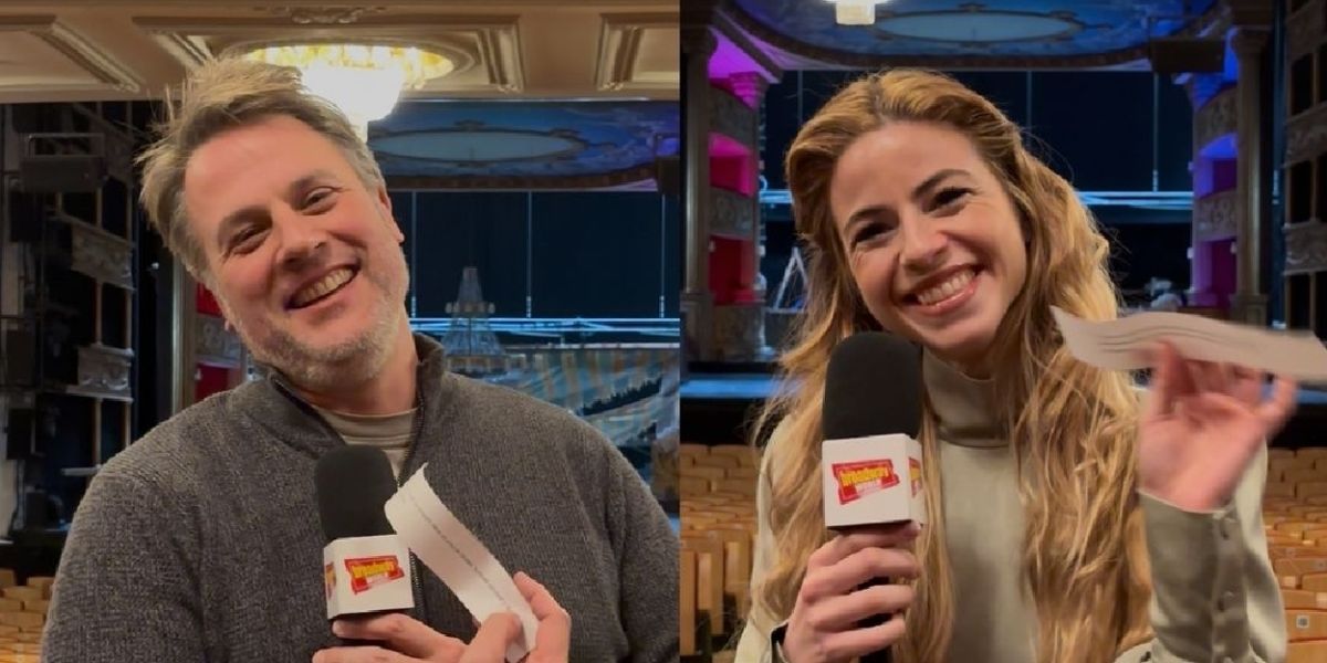Gerónimo Rauch y Talía del Val juegan a reconocer frases de personajes anteriores