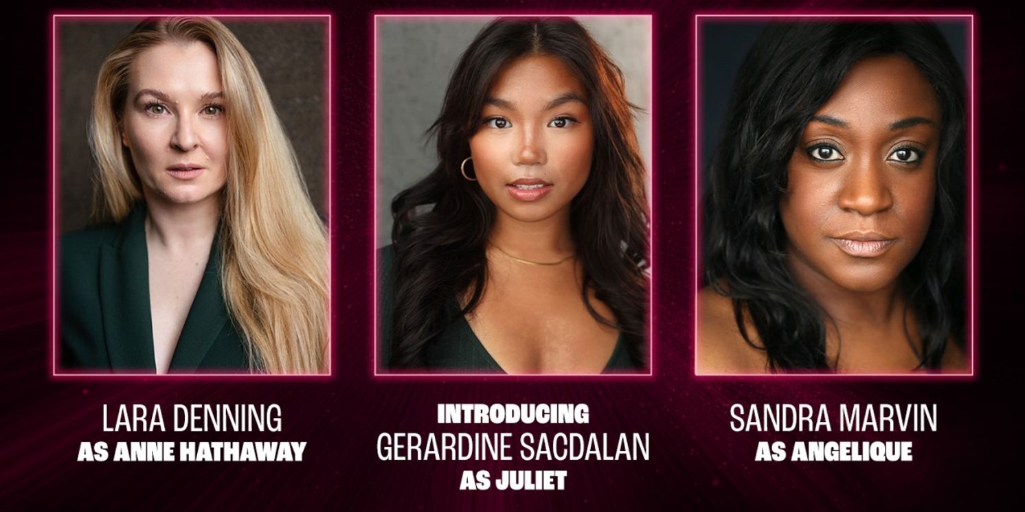 Gerardine Sacdalan, Sandra Marvin, and Lara Denning Join UK Tour of & JULIET  Image