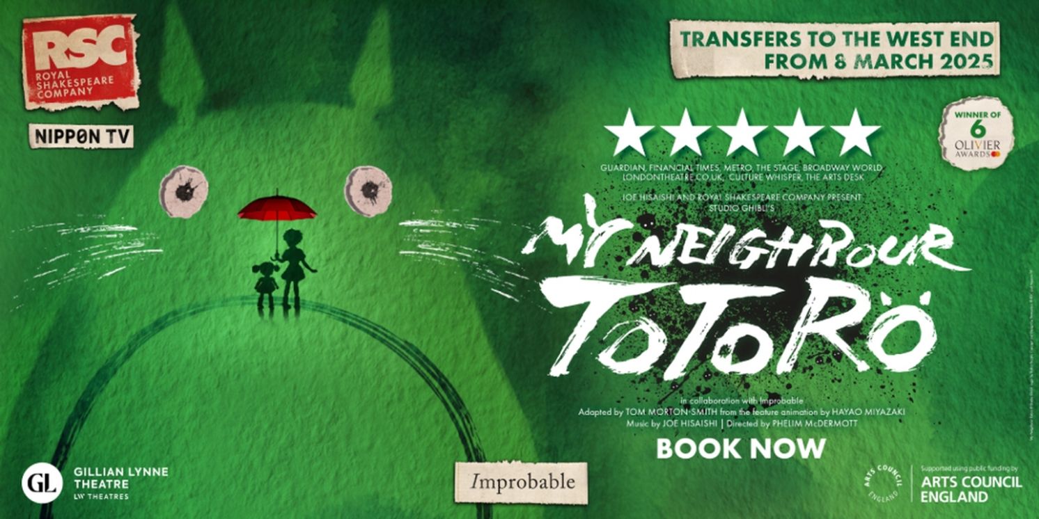 Get Your Tickets to the West End Transfer of MY NEIGHBOUR TOTORO Now!  Image