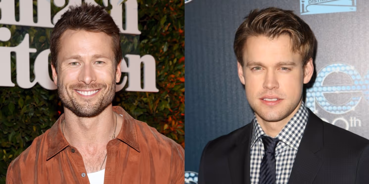 Glen Powell Recalls GLEE Audition with Chord Overstreet  Image