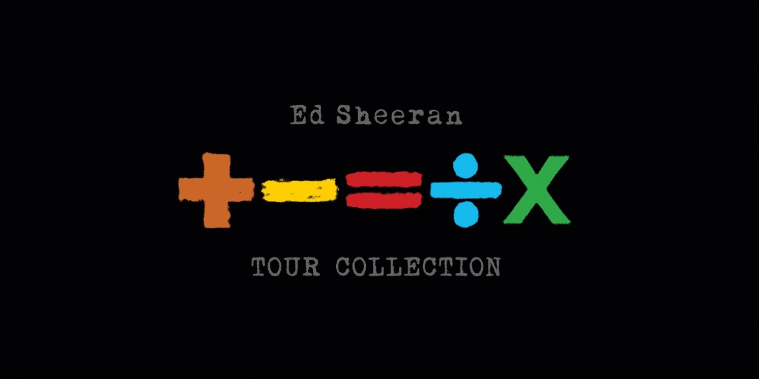 Global Superstar Ed Sheeran to Release '+-=÷× (Tour Collection)'  Image