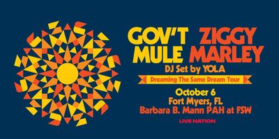 Gov't Mule & Ziggy Marley To Play Barbara B. Mann Performing Arts Hall Photo