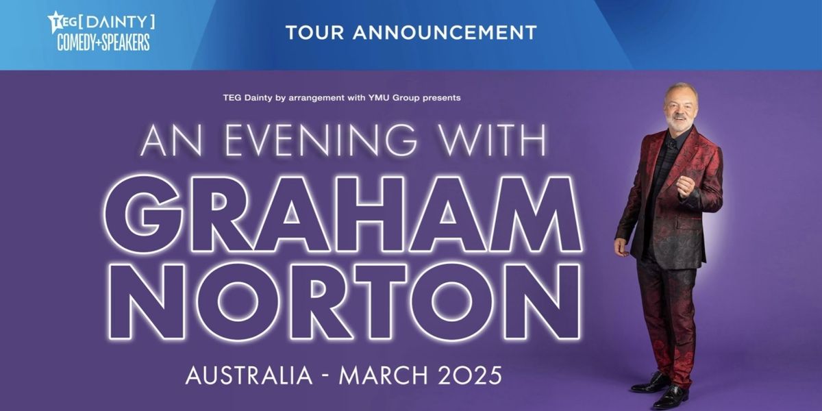 Graham Norton Adds Shows in All Cities For Australian Tour