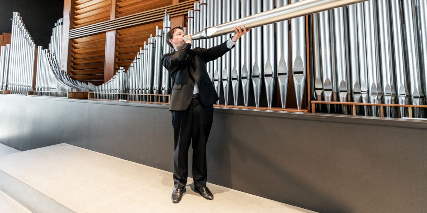 Organist Paul Jacobs to Present Two Bach Programs In Recital In New York City This September  Image