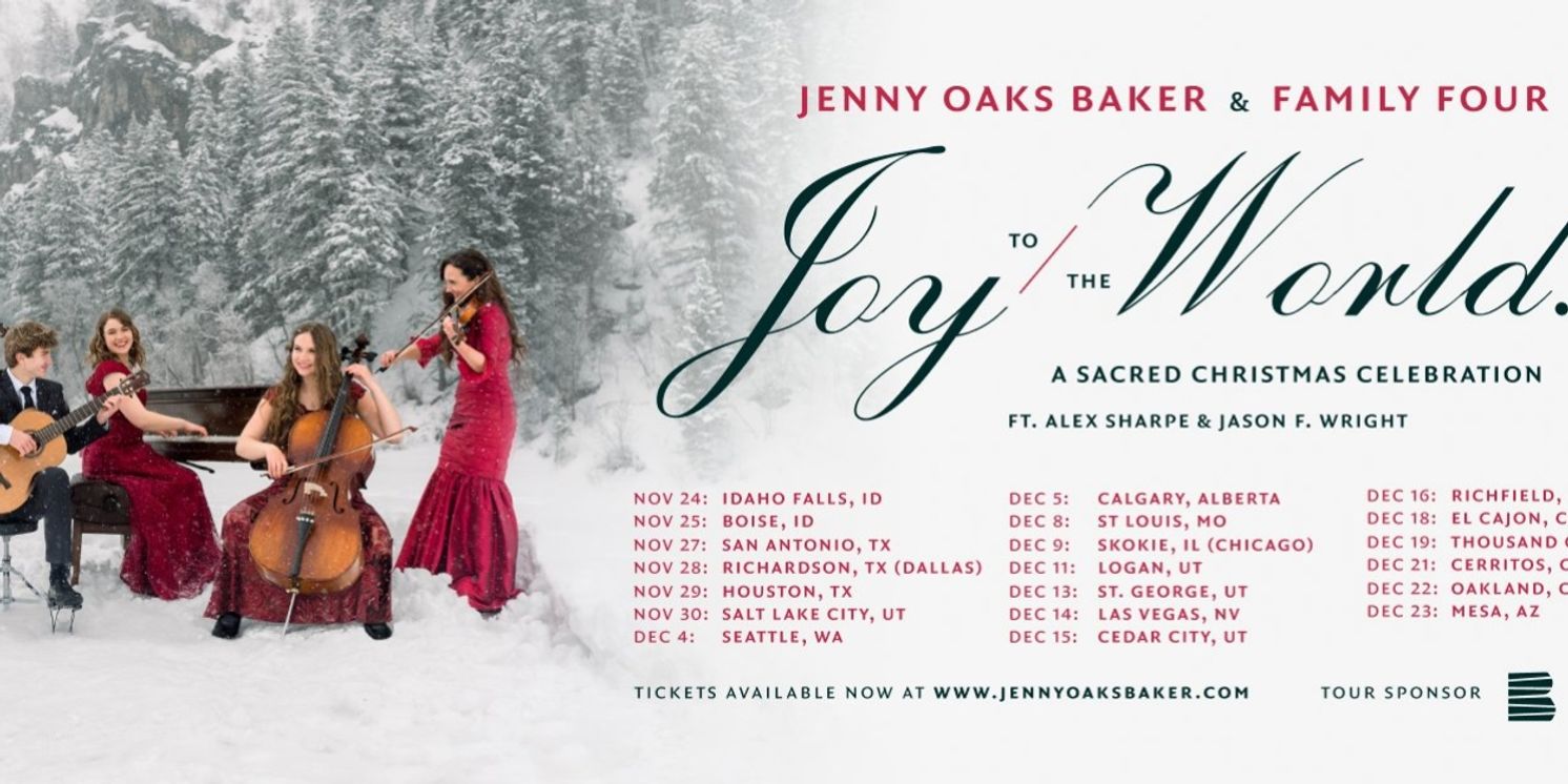 Grammy Nominated Violinist Jenny Oaks Baker Will Bring Christmas Show to Seattle  Image