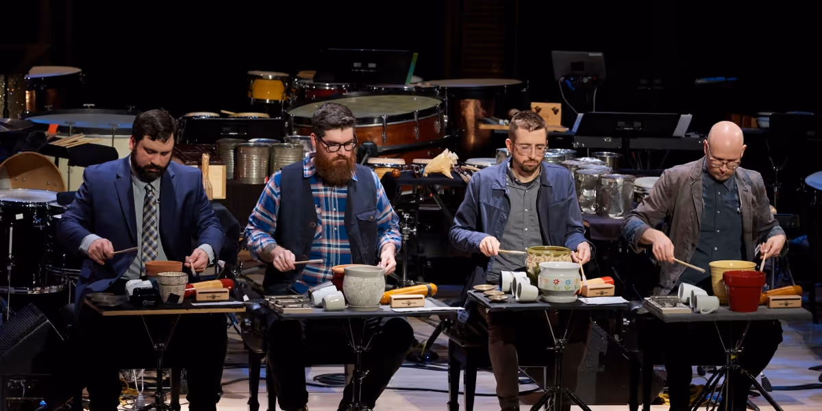 Grammy Winner Sō Percussion to Perform with Princeton Symphony Orchestra
