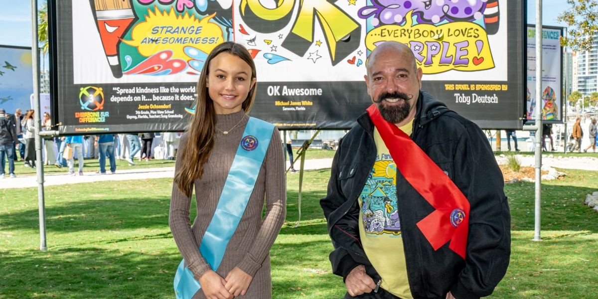 Grand Opening Event At Sarasota's Bayfront Park Launches Embracing Our Differences' 21st Anniversary Exhibit