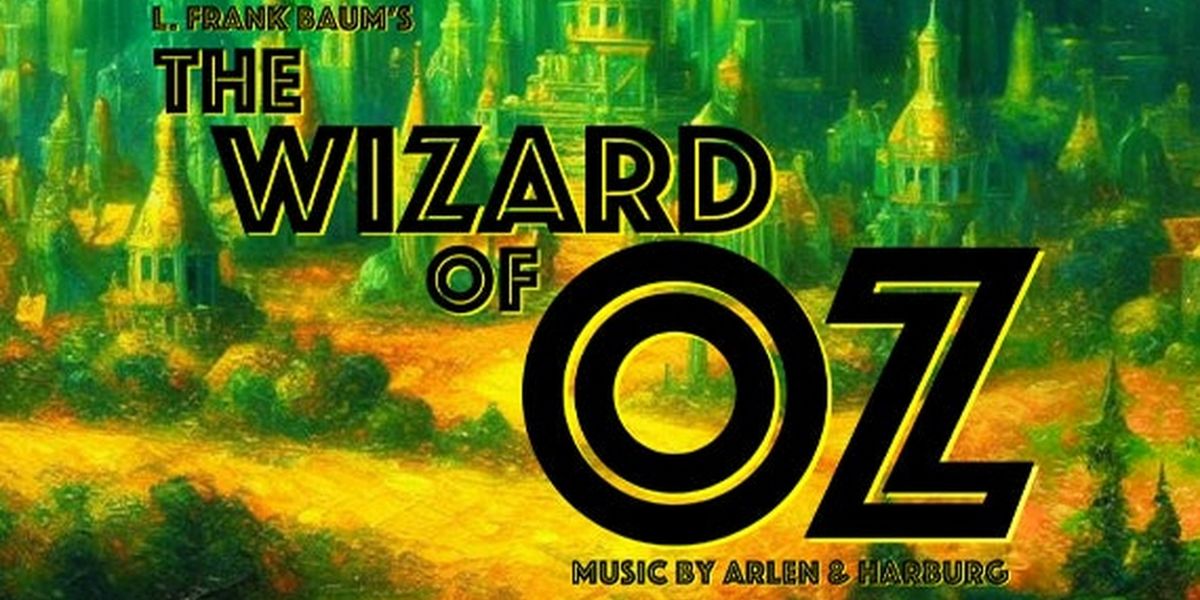Cast Set for THE WIZARD OF OZ at Performing Arts Center San Luis Obispo