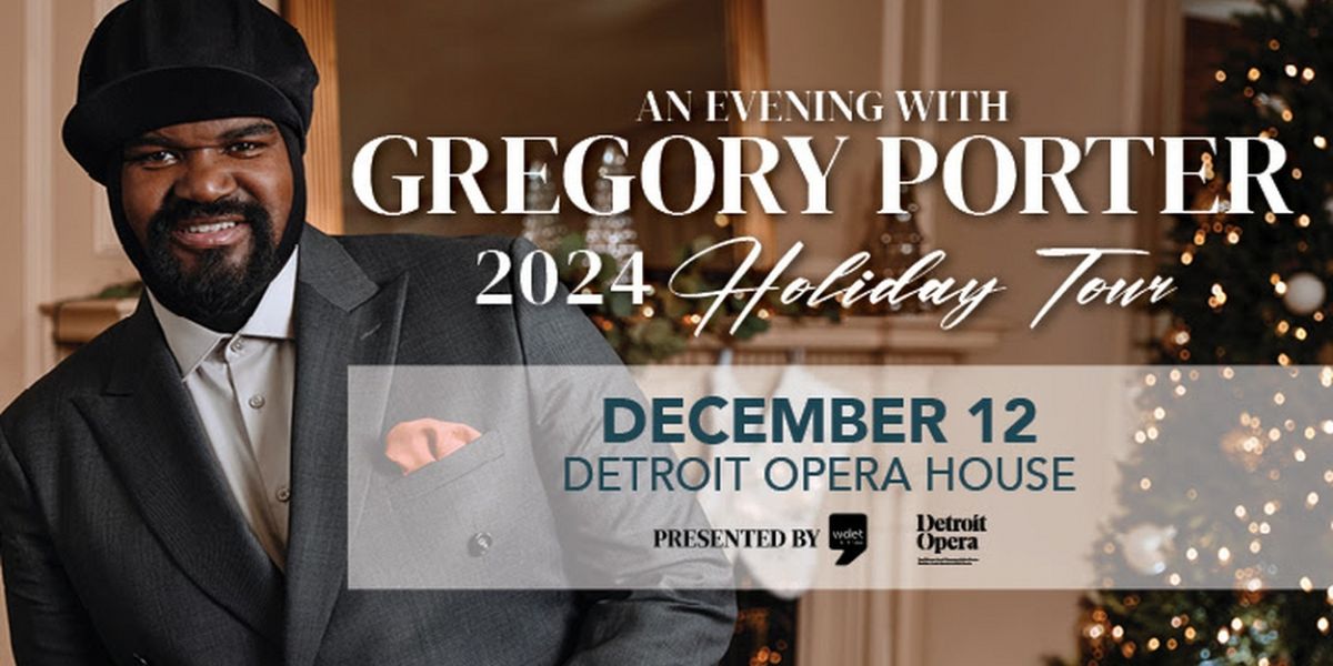 Gregory Porter Comes to Detroit This Holiday Season
