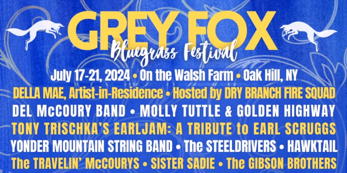 Grey Fox Bluegrass Festival Expands 2024 Lineup