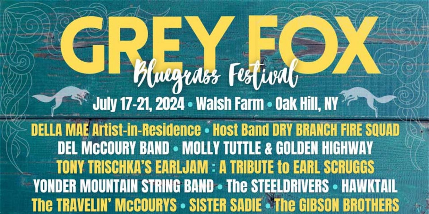 Grey Fox Bluegrass Festival Shares 2024 Stage Schedules  Image