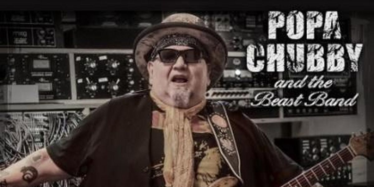 Gulf Coast Records Sets Release Date for Blues Guitar Slinger Popa Chubby's Label Debut, LIVE AT G. BLUEY'S JUKE JOINT NYC