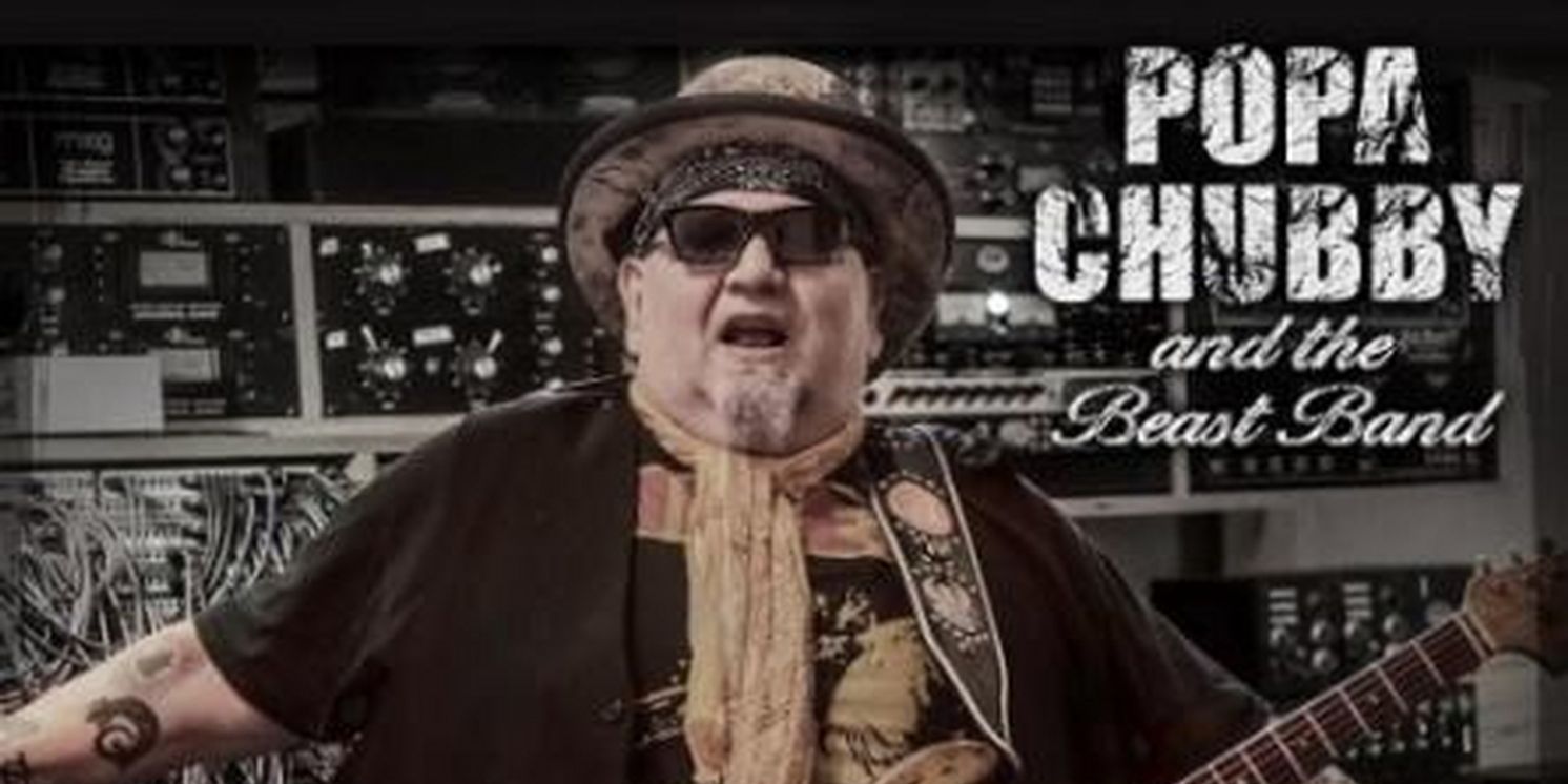 Gulf Coast Records Sets Release Date for Blues Guitar Slinger Popa Chubby's Label Debut, LIVE AT G. BLUEY'S JUKE JOINT NYC  Image